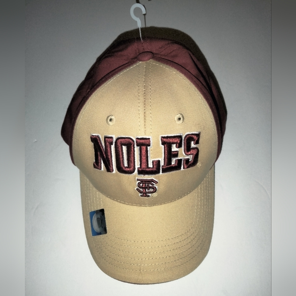 Collegiate Headwear (Size O/S) Colorblock "NOLES FS" Florida State Athletic Cap